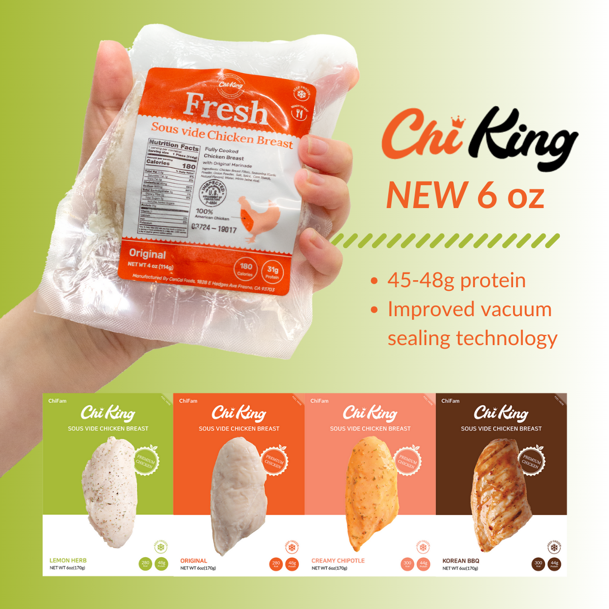 ChiKing: Sous Vide Chicken Breast