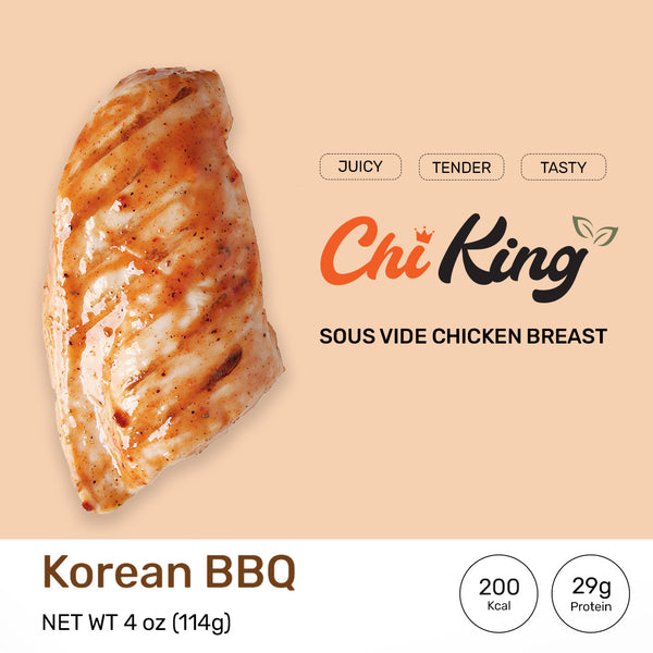 ChiFam Korean BBQ Sous Vide Chicken Breast - High Protein Meal Prep Made Easy